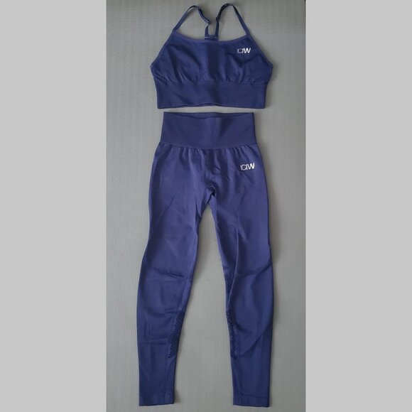 ICANIWILL ICIW Matching Navy Blue Set - Picture 1 of 5